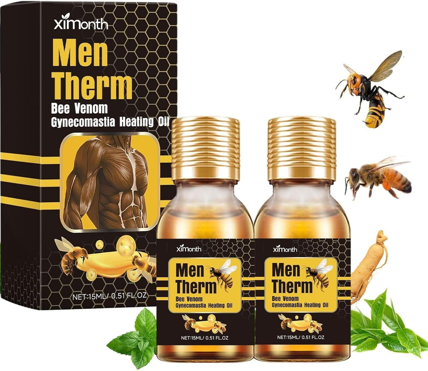 Mentherm Chest Fat Burning Oil