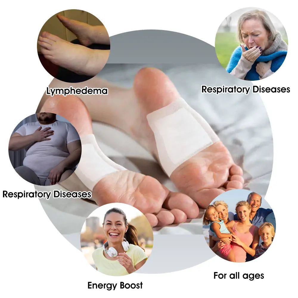 Bee Venom Lymphatic Drainage & Slimming Foot Patches ๐ฟ๐ฃ โ Buy 1 Get 1 Free!