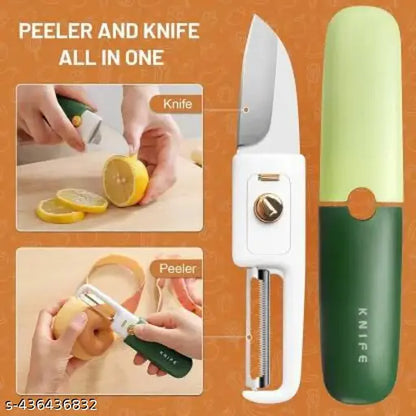 Multifunctional 2-in-1 Peeler with Knife | BUY 1 GET 1 FREE