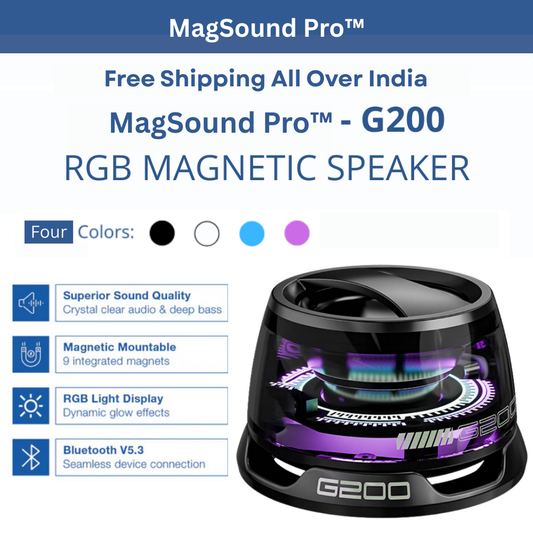 MagSound Pro™ Portable Bluetooth Speaker