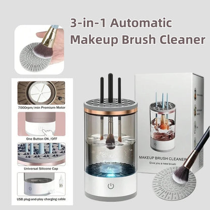 2 In 1 Makeup Brush Cleaner Machine