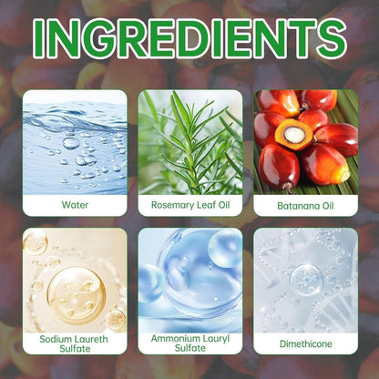 Batana Oil Shampoo for Hair Growth with Rosemary Extract🌱✨(Buy 1 Get 1 Free)