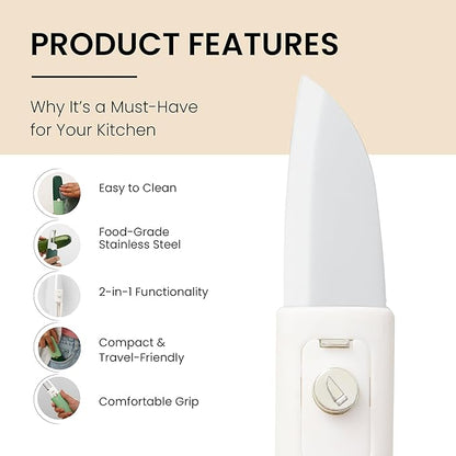 Multifunctional 2-in-1 Peeler with Knife | BUY 1 GET 1 FREE