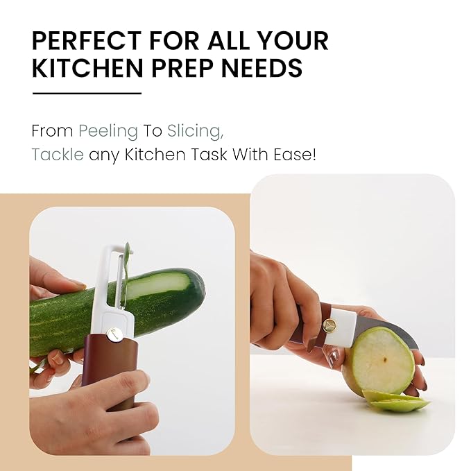 Multifunctional 2-in-1 Peeler with Knife | BUY 1 GET 1 FREE