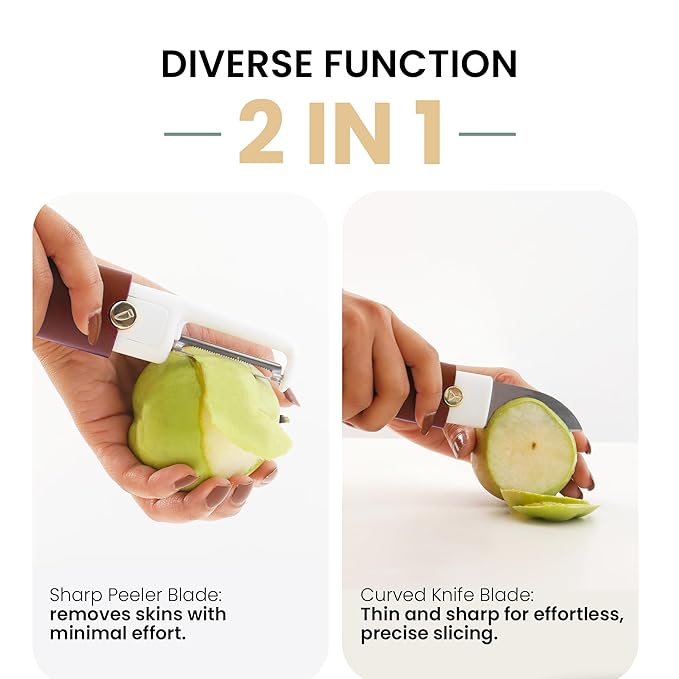 Multifunctional 2-in-1 Peeler with Knife | BUY 1 GET 1 FREE