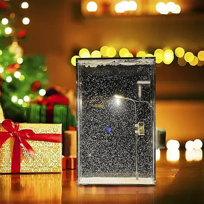 DIY Snowy Street LED Lamp