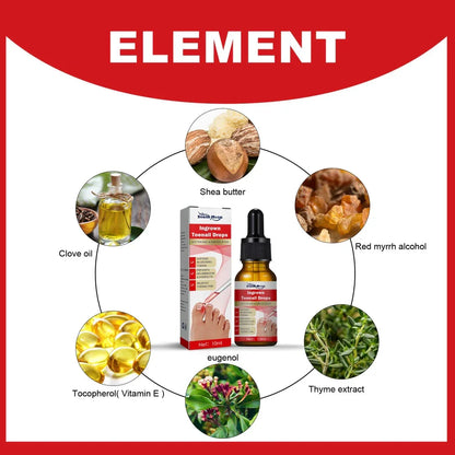 SouthMoon Ingrown Toenail Drops Nail Fungal Repair ( BUY 1 GET 2 FREE )