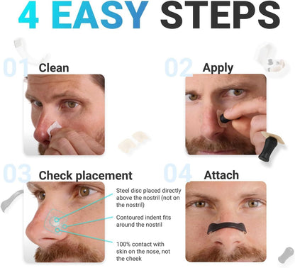 Magnetic Breathing Nasal Strip For Easy Breathing