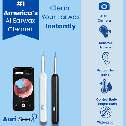 HD Wireless Ear Wax Cleaner Kit with Camera