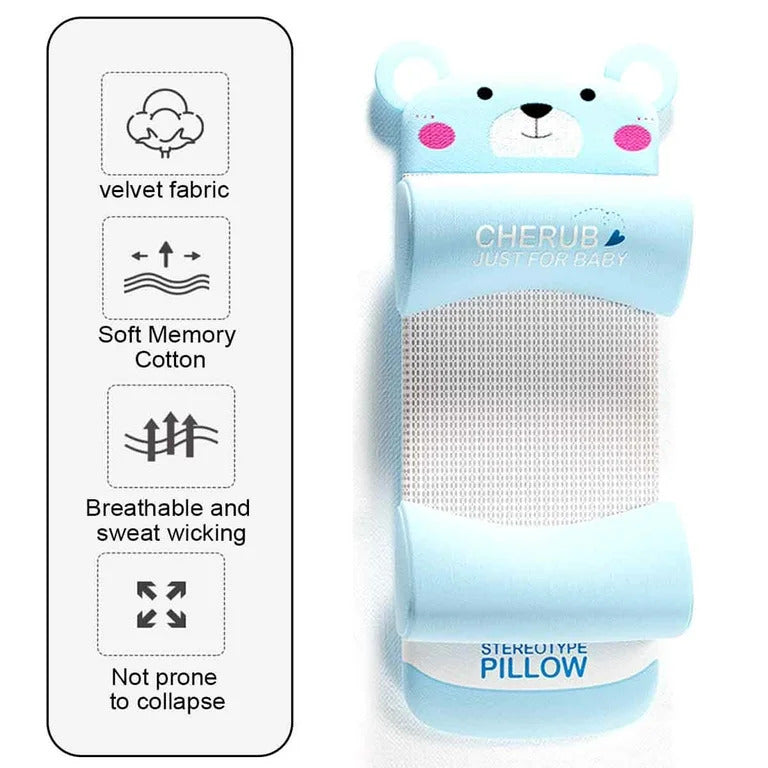 SleepGuard™ Anti-Twist Infant Head Support Pillow