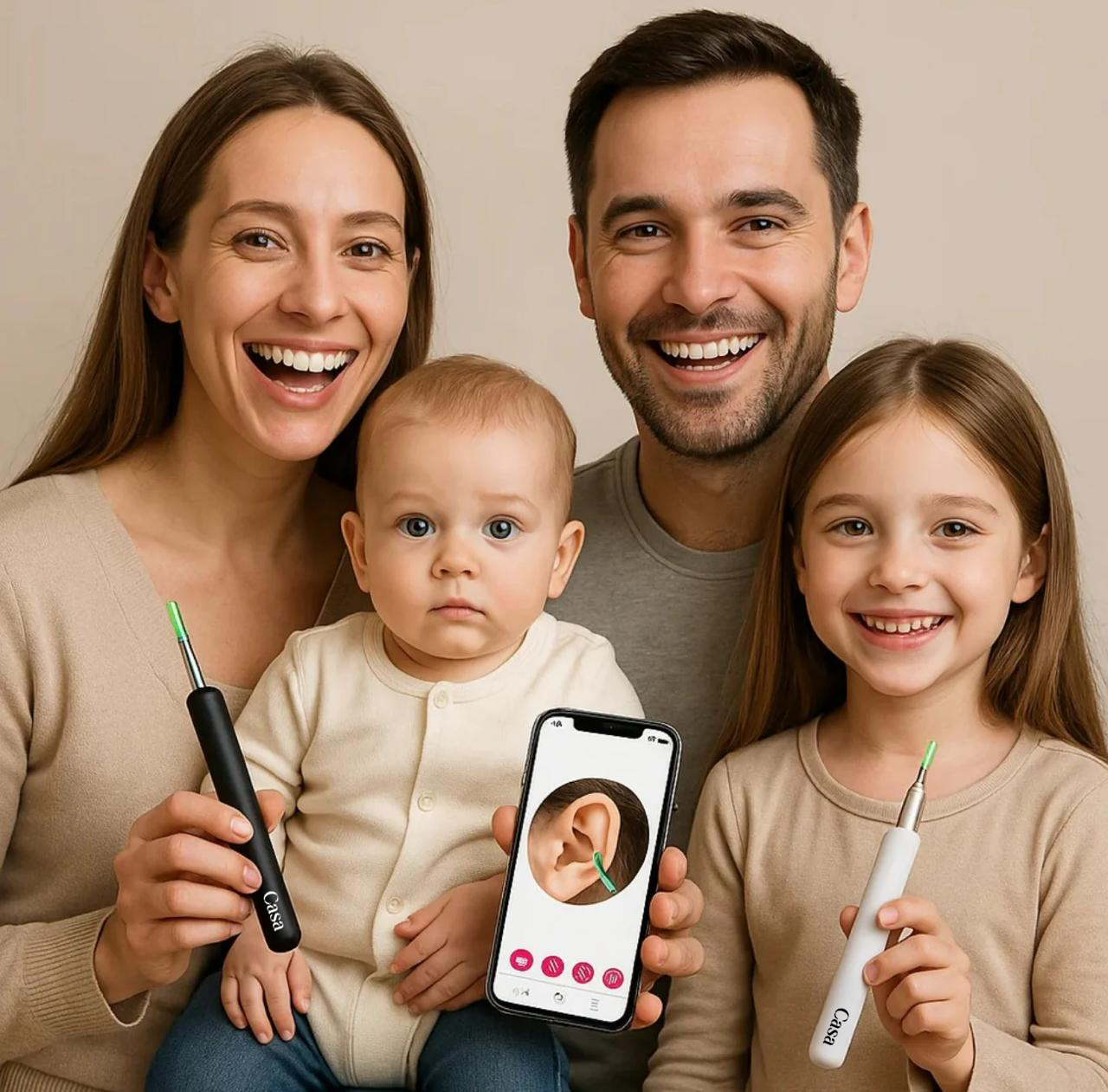 HD Wireless Ear Wax Cleaner Kit with Camera