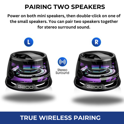 MagSound Pro™ Portable Bluetooth Speaker