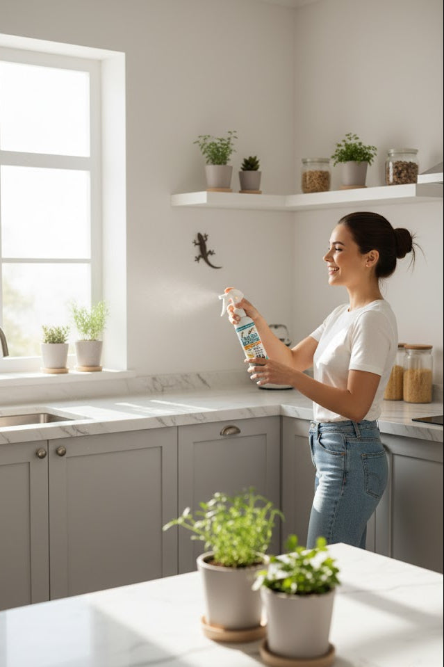 Natural Lizard Repellent Spray – Keep Lizards Away Instantly | BUY 1 GET 1 FREE