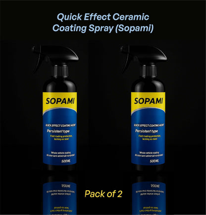 Sopami Quick Effect Ceramic Coating Spray (Pack of 2)